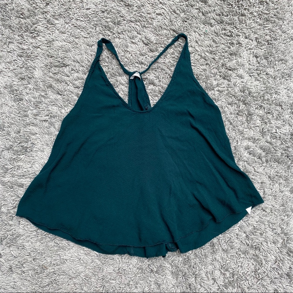 Peacock Green Free People Top